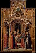 Ambrogio Lorenzetti, Presentation at the Temple